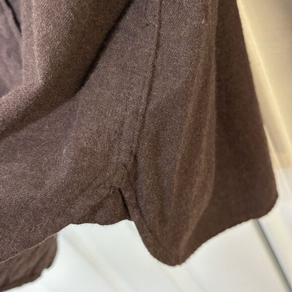 Mutual Weave Shirt Men’s Size XXL Brown Cotton Casual Button-Down Long Sleeve - Picture 6 of 13